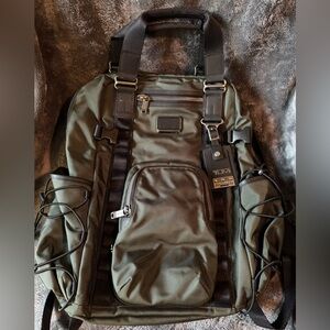 Tumi Olive Green Men's Backpack